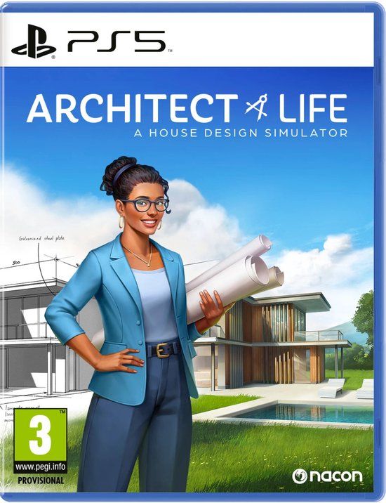 Architect Life: A House Design Simulator - PS5 - Standard Edition - Blu-ray