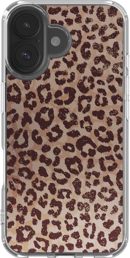 imoshion Hoesje - Geschikt voor Apple iPhone 17 - Leopard Mood