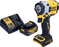 DeWalt DCF 922 M1 accu-slagmoersleutel 18 V 406 Nm 1/2" borstelloos + 1x oplaadbare accu 4.0 Ah + lader