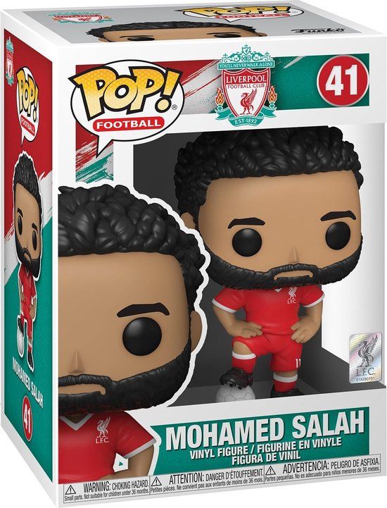 Funko Pop Football: Liverpool - Mohamed Salah #41