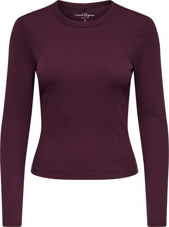 ONLY CARMAKOMA CARVAL L/S O-NECK TOP JRS NOOS Lange mouwen shirts Meisjes Fig 50-52
