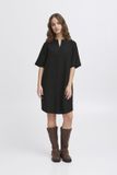 ICHI Jurk Lino Black - Maat 40