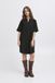 ICHI Jurk Lino Black - Maat 40