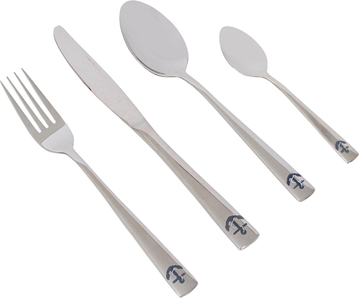 Gimex Marine Line Bestek Sails - 16-Delig - RVS - 4024374609023