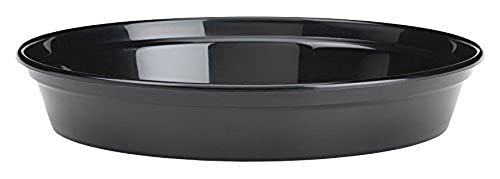 Stewart Bloempot - Ronde schotel - 13-15 cm - Zwart (5 stuks)