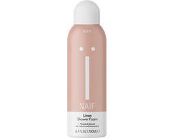 Naïf Linnen Doucheschuim - 200ml - Met Natuurlijke Ingrediënten