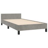 vidaXL Bedframe Lichtgrijs 120x190 cm