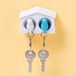 Qualy Sleutelhanger vogelhuisje duo blauw