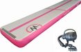 Airtrack MASTER tapis gonflable 400 x 100 x 20 cm - rose