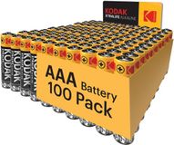 Kodak XTRALIFE Alkaline batterij AAA 100 pack