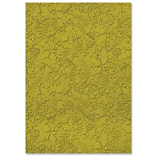 Sizzix 3D Textured Impressions Embossing Folder Winter Foliage door Kath Breen | 665599 | Hoofdstuk 3 2022