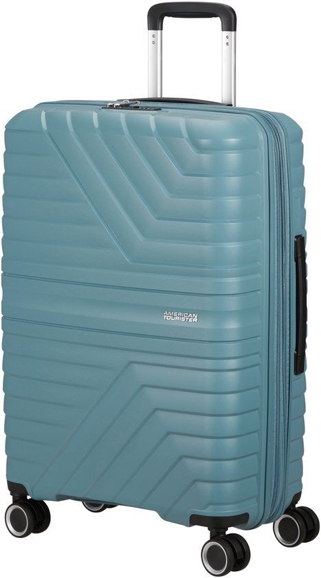 American Tourister Flytwist Spinner 67/24 - Storm Blue - 73L - Hardcase - TSA Lock