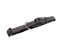 Nobby 78509-01 Halsband Soft Grip, donkergrijs/zwart