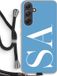 Case Company Samsung Galaxy A54 Hoesje met Koord - Monogram N°2 - Back Cover