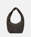 Liebeskind Berlin Farrah Hobo M Jute Schoudertas Donkerbruin