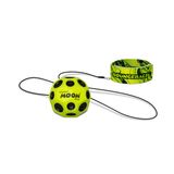 Waboba Bounceback x Returning Moon Ball - gemakkelijk vast te pakken, geel - (60 mm), eenheidsmaat