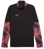 Puma Individualcup Sweatshirt met halve rits zwart 3XL