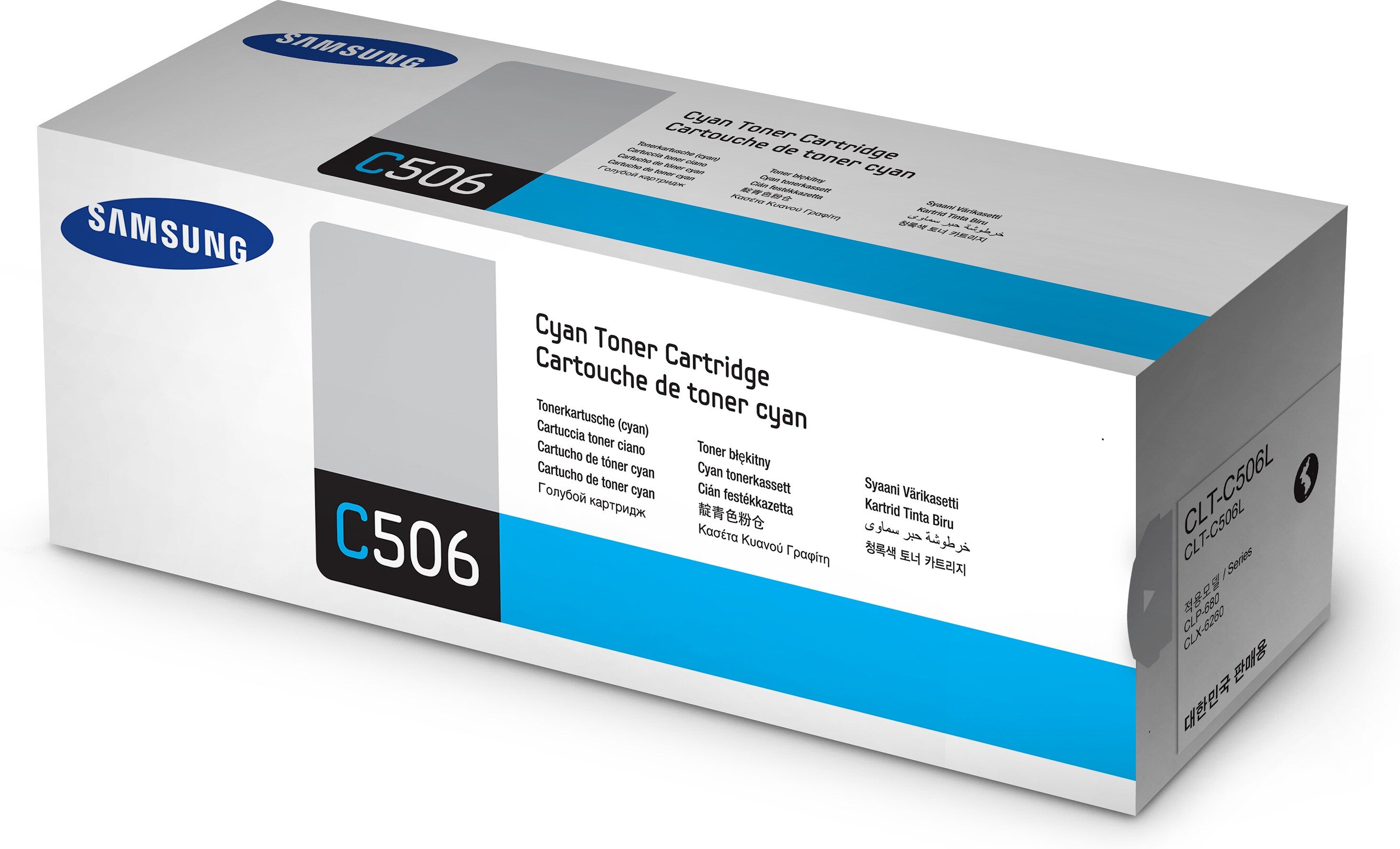 HP Samsung Cyaan toner hoge capaciteit voor CLP-680ND, CLX-6260ND / FD / FR / FW - 3.5K pagina's