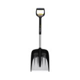 Fiskars 1057187 Snow Shovel Metal Black, Silver