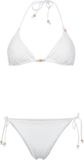 Brunotti Vievette-Broidery Triangel Bikini Set Dames Snow Maat 40