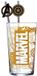 Stor Marvel Glass Tumbler met Straws Logo & Avengers 485 ml