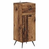 vidaXL Badkamer Opbergkast BREDA Oud hout 30 x 31 x 80 cm