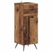vidaXL Badkamer Opbergkast BREDA Oud hout 30 x 31 x 80 cm