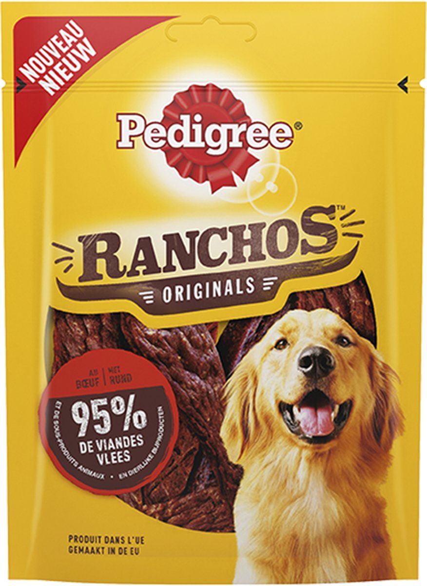 PEDIGREE Ranchos Rund - Hondensnack 7 x 70 g