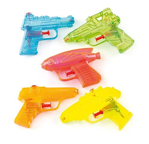 Baker Ross ET4042 transparant waterpistool (8 stuks),gesorteerd