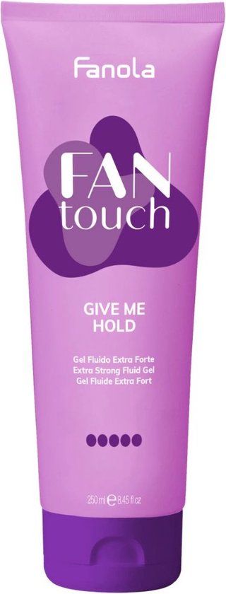Fanola Fan Touch Extra Strong Fluid Gel - 250ml
