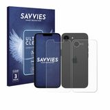 Savvies Screenprotector voor Apple iPhone 17e (Voor+Achter) - 6 Stuks