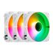 ABYSM Gaming Arclight 2.0 ventilator, 3-in-1 verpakking, wit
