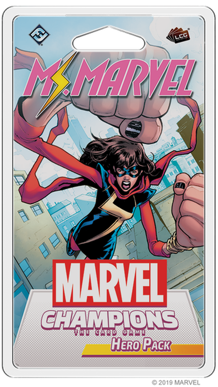 Fantasy Flight Games Marvel LCG Ms. Marvel Hero - 0841333110512