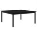 vidaXL Salontafel, zwart, eikenlook, 100 x 100 x 45 cm, houtvezel