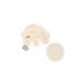 KALOO K211007, koelelement voor baby's, rustgevend knuffeldier, pluche beer, bescherming tegen kou, wit/beige, vanaf de geboorte