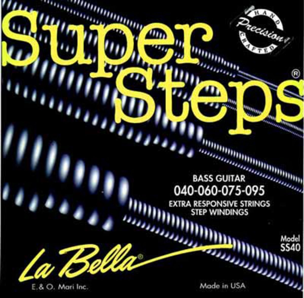 Labella Labella SS40 Superstepsserie, snarenset voor basgitaar Extra Light 45/128