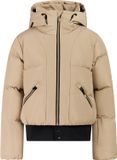 Protest PRTCiska JR Ski Jas Meisjes Bamboo Beige Polyester Waterkolom 10K Skipasvak 116