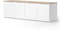 Vicco Wido Woonwand – 2 delen Wit/Sonoma