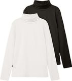 NAME IT NKNVIGGO 2P LS SLIM ROLLNECK O NOOS - Unisex - Lange mouwen shirts