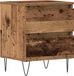 vidaXL Nachtkastje Oud Hout Massief Gerecycled Hout 40 x 35 x 50 cm