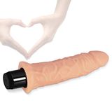 Lovetoy Real Feel - vibromasseur réaliste - 19 cm - couleur chair