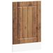 VidaXL Lucca Vaatwaspaneel - Oud Hout - 45x67cm
