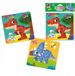 PP "FRP" FRESH IDEAS Puzzle en schuim Dino's - 2in1 - 3+ Jaar