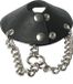 Strict Leather Parachute Ballstretcher Met Spikes - Zwart