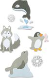 Sizzix Thinlits Die Set Arctic Animals