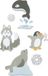 Sizzix Thinlits Die Set Arctic Animals