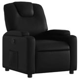 vidaXL Relaxfauteuil zwart kunstleer