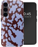 Selencia Hoesje - Samsung Galaxy S24 - Backcover - Moo'd Lavender Glow
