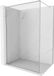 Mexen Kioto-F paroi de douche Walk-in avec cadre 90 x 202 cm, transparent 8 mm, chrome
