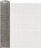 vidaXL Gaaswand 60 x 1000 cm, 3-laags, roestvrij staal 201, zilver
